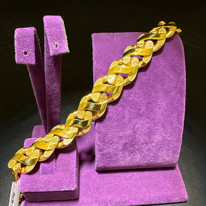 22 Ayar Altın Bileklik Paksoy Modern Tasarım 44.27gr 21 CM Kadın - B00970