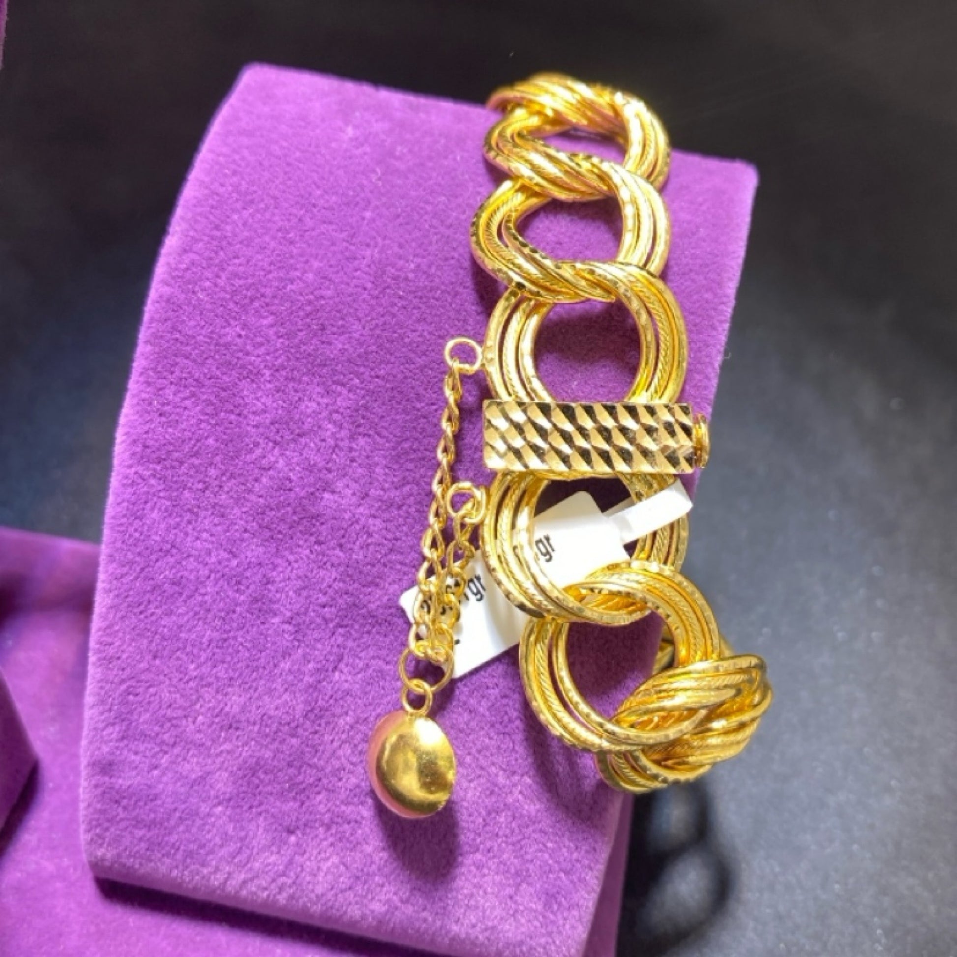 22 Ayar Altın Bileklik Samanyolu Özel Tasarım 20.61gr Kadın - B00997