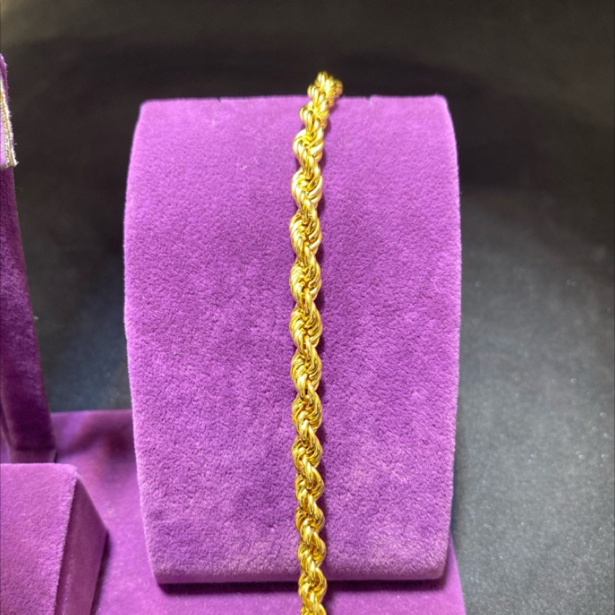 22 Ayar Altın Bileklik Halat Tasarım 7.10gr 19 CM Kadın - B01002