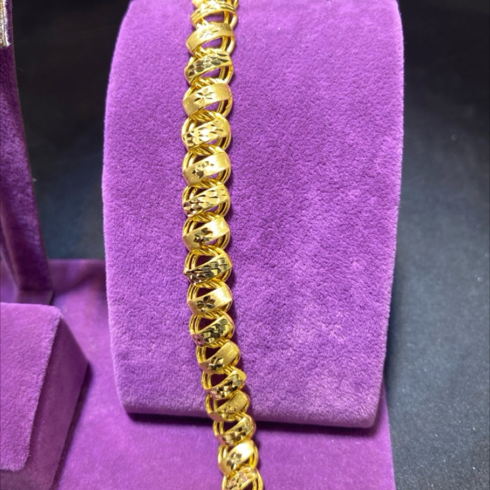 22 Ayar Altın Bileklik Baklava Tasarım 10.41gr 20 CM Kadın - B00984