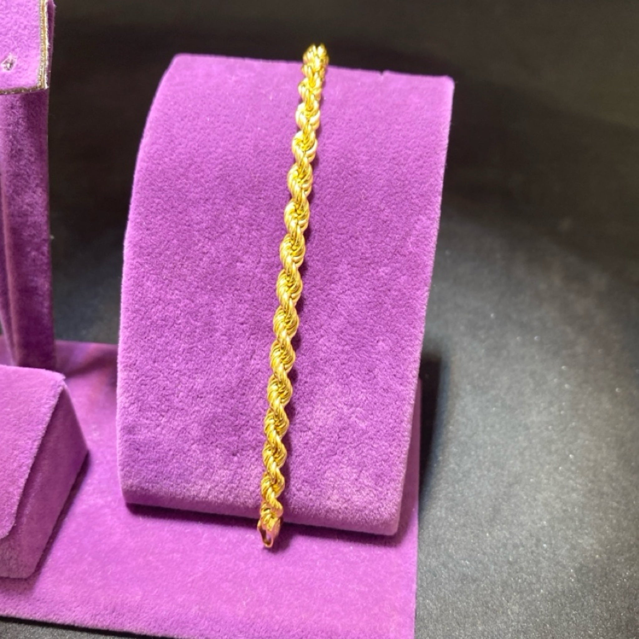 22 Ayar Altın Bileklik Halat Özel Tasarım 6.09gr 19 CM Kadın - B01001