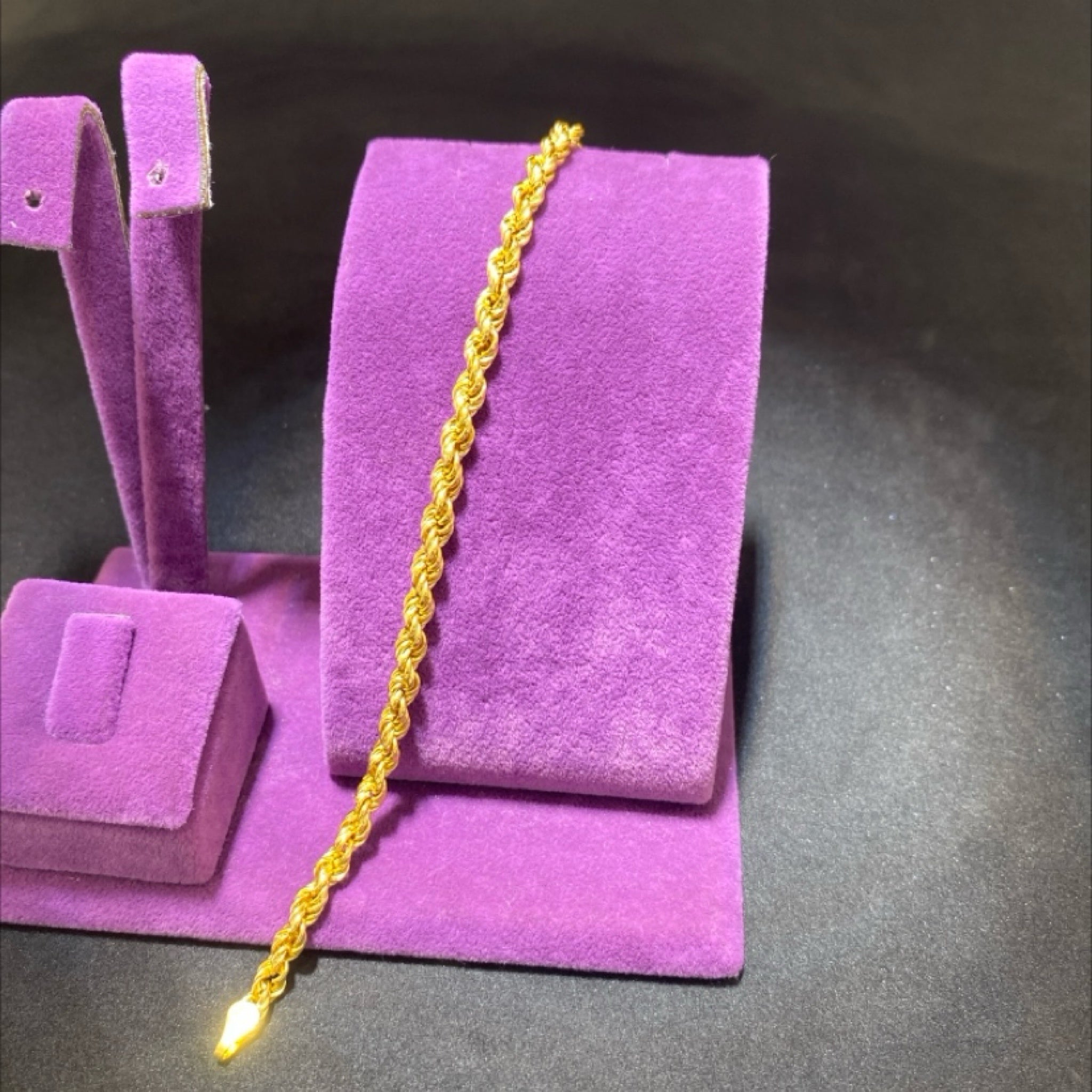 22 Ayar Altın Bileklik Halat Tasarım 5.21gr 19 CM Kadın - B01003