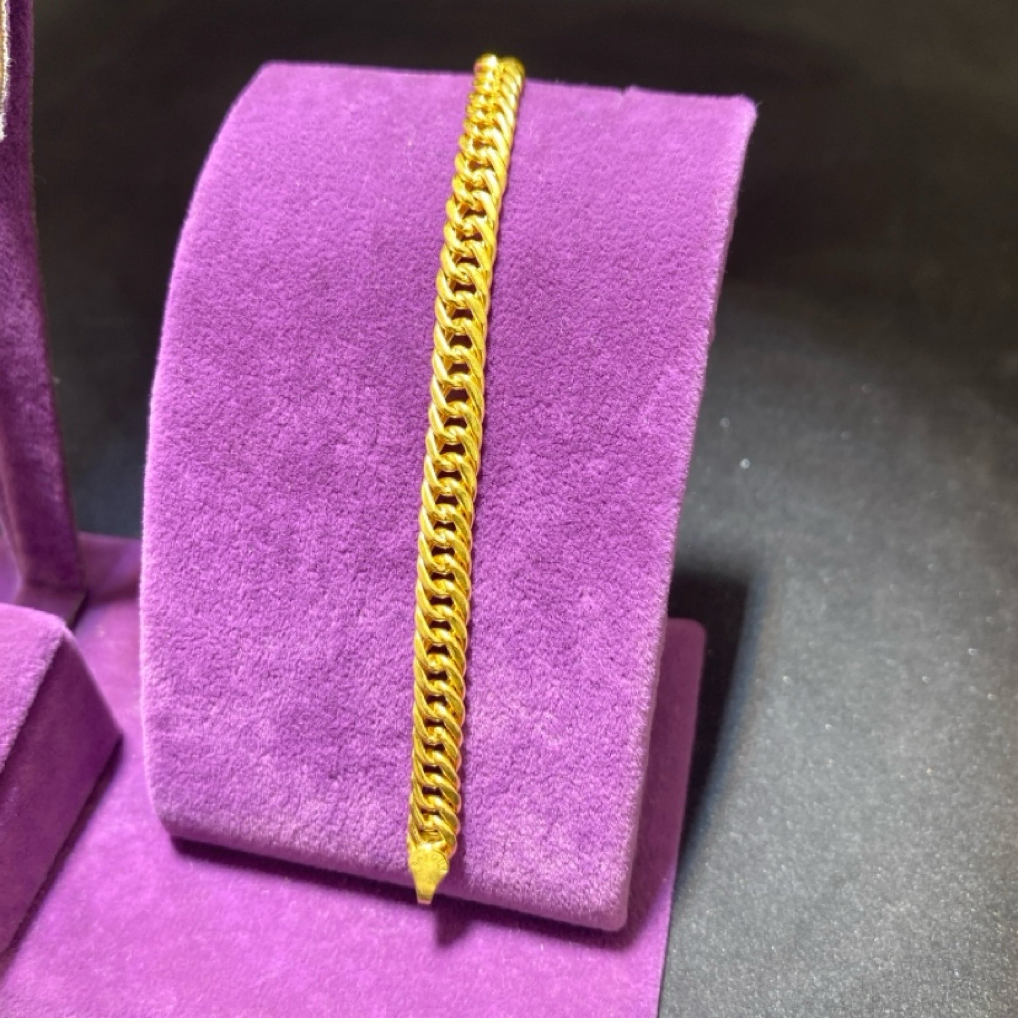 22 Ayar Altın Bileklik Paksoy Modern Tasarım 5.93gr 19 CM Kadın - B01008