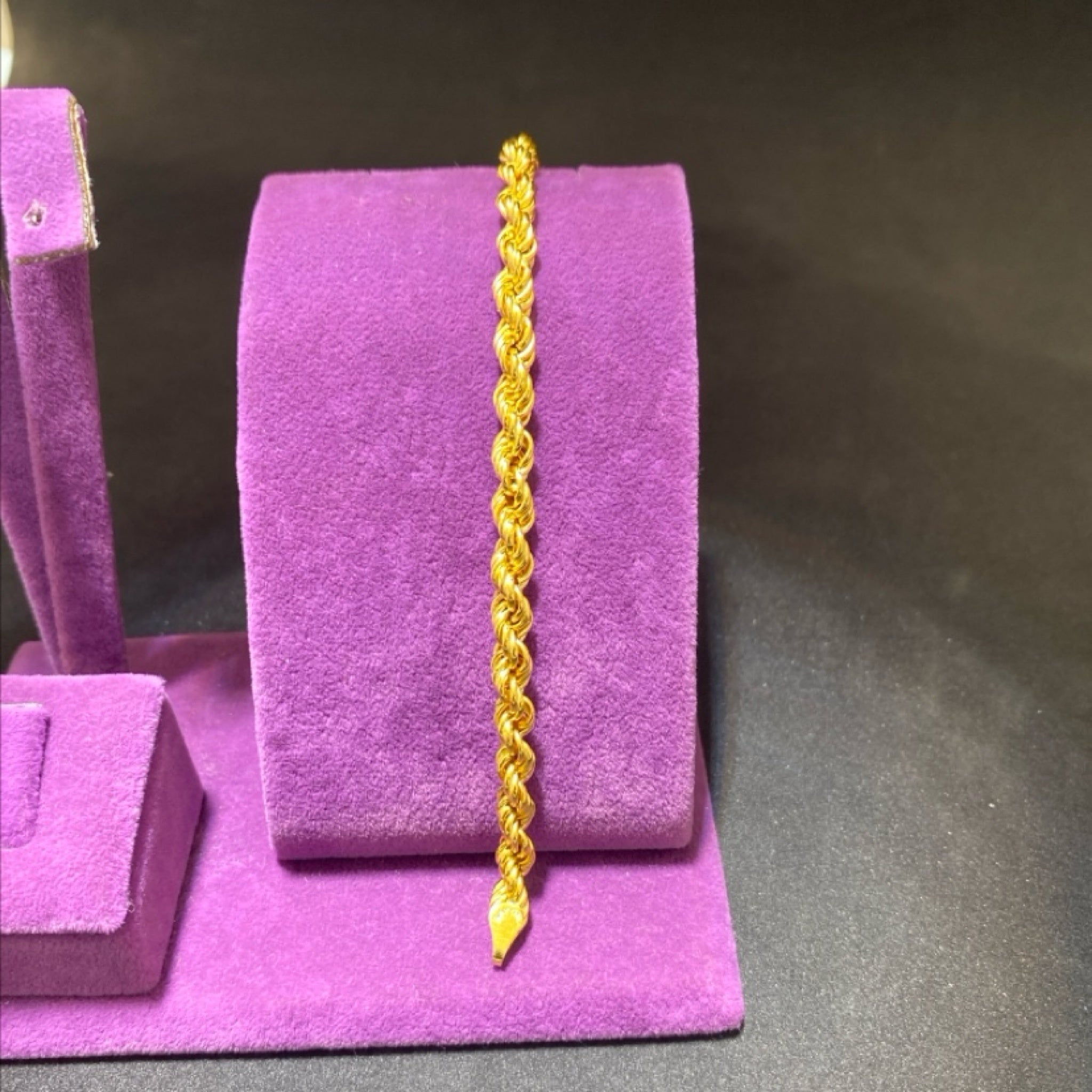 22 Ayar Altın Bileklik Halat 6.32gr 19 CM Kadın Hediye - B01004