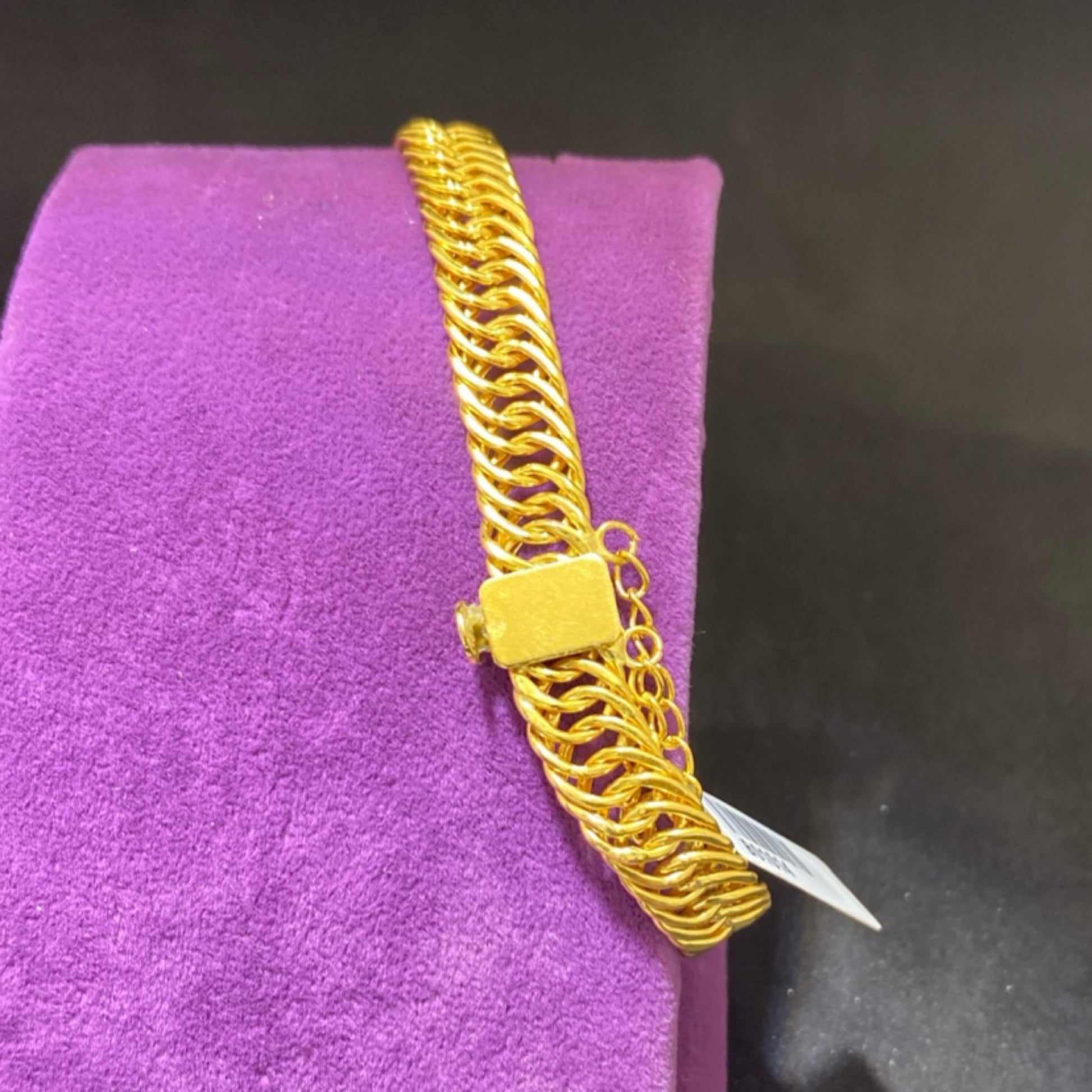 22 Ayar Altın Bileklik Kartiyer Özel Tasarım 10.39gr Hediye - B01014