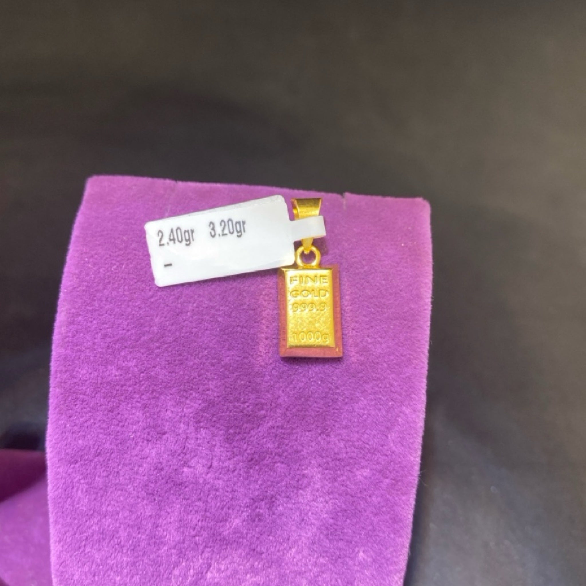 22 Ayar Altın Kolye Ucu Modern Tasarım 2.40gr Hediye - C00281