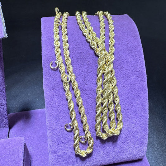 22 Ayar Altın Halat Özel Tasarım 10.04gr 60 CM Hediye - H00206