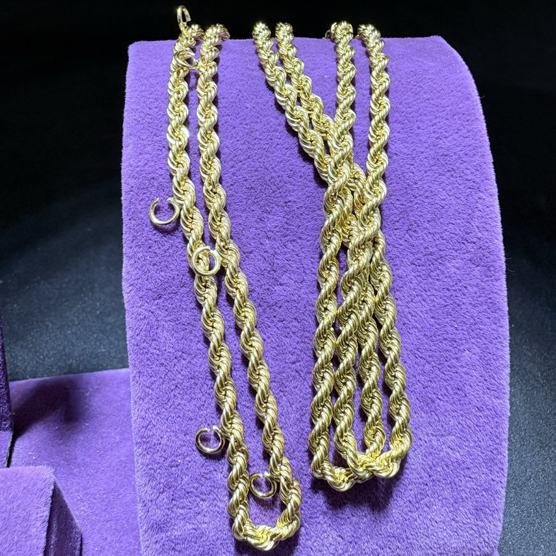 22 Ayar Altın Halat Özel Tasarım 11.00gr 65 CM Hediye - H00208