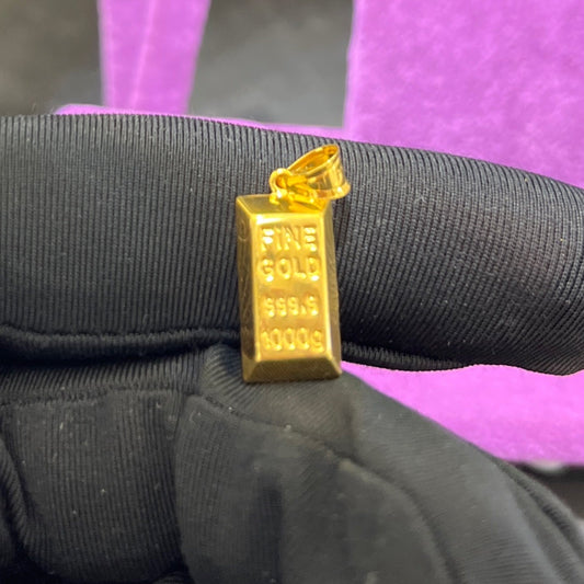 22 Ayar Altın Kolye Ucu Modern Tasarım 1.48gr Paksoy Kuyumculuk Hediye Kadın - C00324