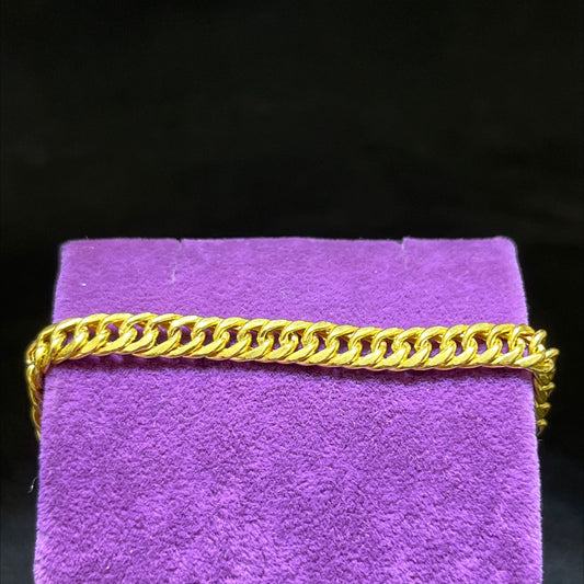 22 Ayar Altın Bileklik Modern Tasarım 5.93gr Kadın - B00959 - alternatif görsel