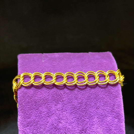 22 Ayar Altın Bileklik Samanyolu Özel Tasarım 4.59gr Kadın - B00957 - alternatif görsel