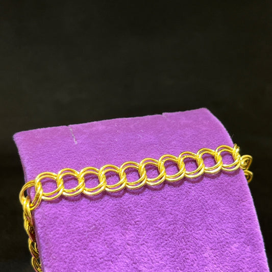 22 Ayar Altın Bileklik Samanyolu Özel Tasarım 3.57gr Kadın - B00958 - alternatif görsel