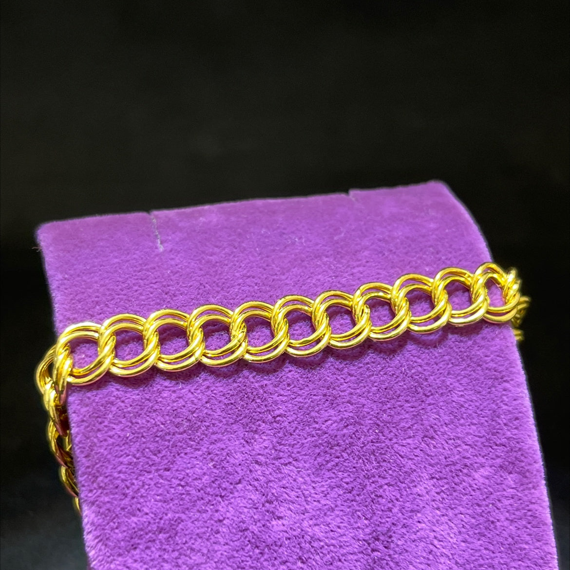 22 Ayar Altın Bileklik Samanyolu Modern Tasarım 5.15gr Kadın - B00956