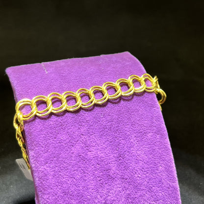 22 Ayar Altın Bileklik Samanyolu Özel Tasarım 8.17gr Kadın - B00951