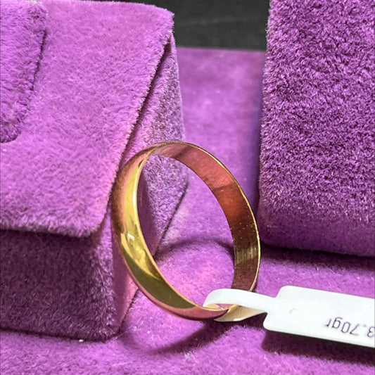 22 Ayar Altın Alyans Modern Cilalı 2.93gr 23 Numara - AL00822 - alternatif görsel