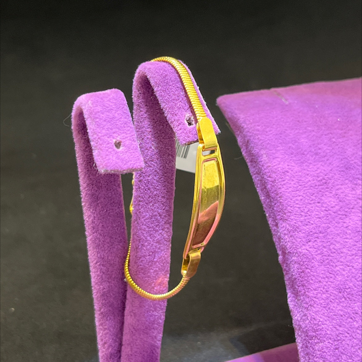 22 Ayar Altın Çocuk Künye Modern Tasarım 3.26gr Hediye - F00022