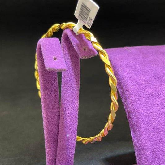 22 Ayar Altın Bilezik Kıvırcık Modern Tasarım 24.91gr Kadın - BZ01189 - alternatif görsel