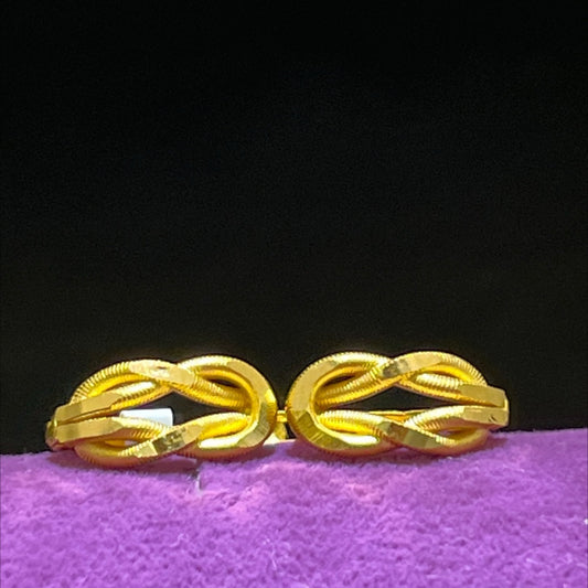 22 Ayar Altın Küpe Özel Tasarım 2.52gr Kadın - K00968 - alternatif görsel