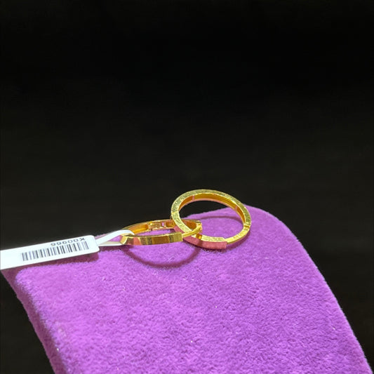 22 Ayar Altın Küpe Modern Tasarım 2.04gr Kadın - K00966 - alternatif görsel