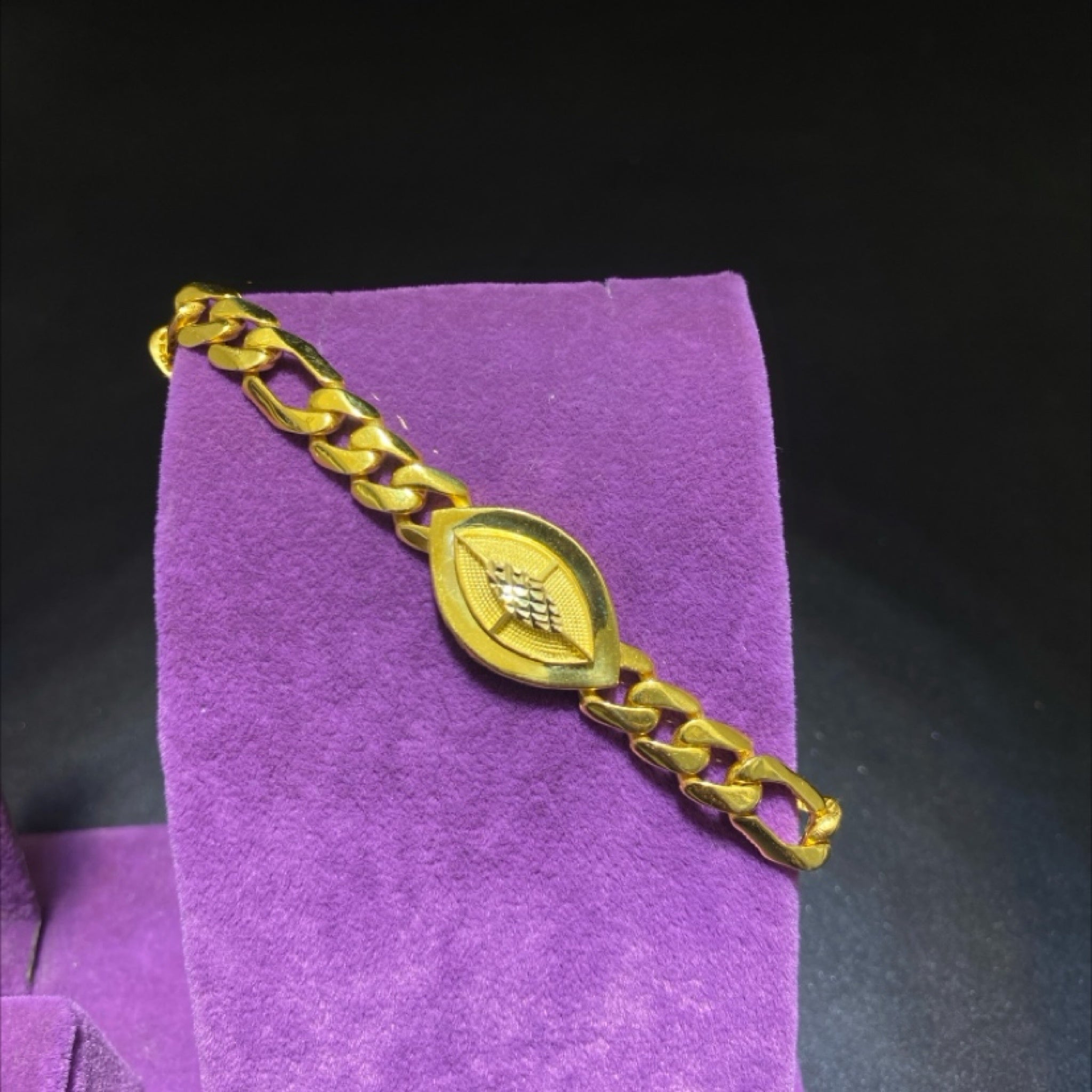 22 Ayar Altın Bileklik Paksoy Modern Tasarım 10.90gr 18 CM Hediye - B00962