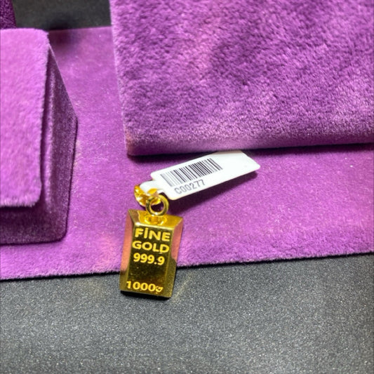 22 Ayar Altın Kolye Ucu Paksoy Modern Tasarım 2.32gr Hediye - C00277 - alternatif görsel