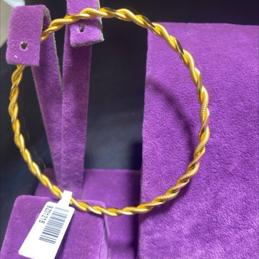 22 Ayar Altın Bilezik Kıvırcık Tasarım 15.29gr Kadın - BZ01216 - alternatif görsel