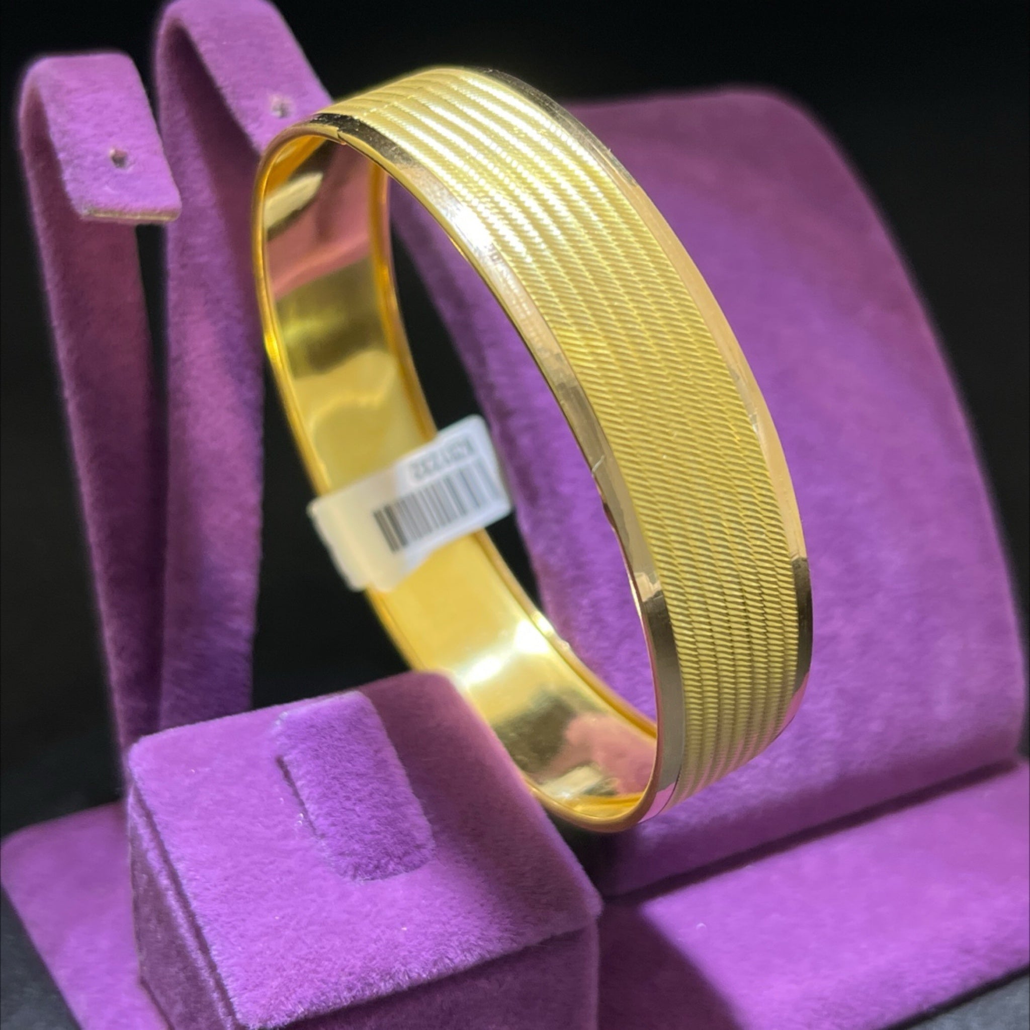 22 Ayar Altın Bilezik Hasır Özel Tasarım 14.76gr Kadın - BZ01232