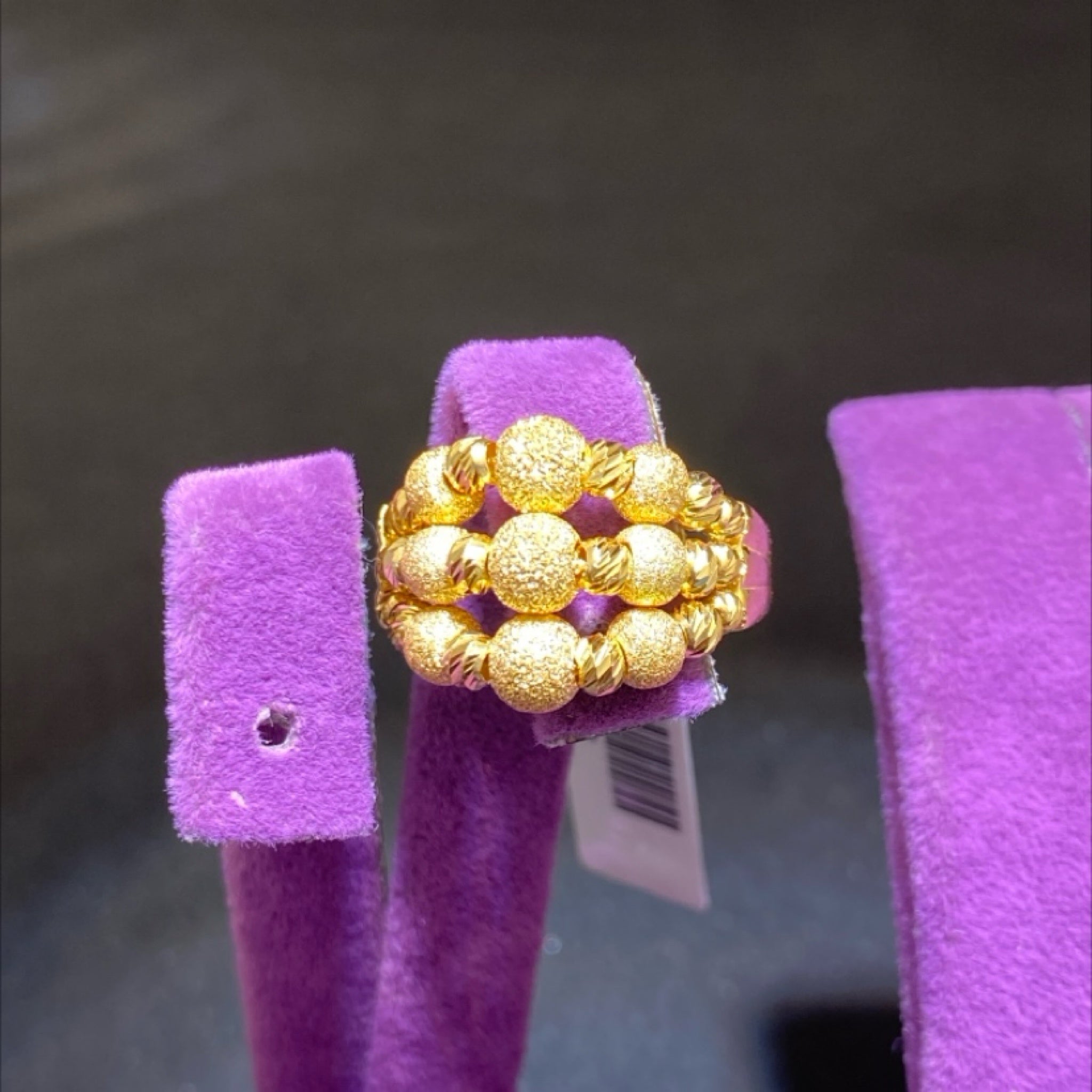 22 Ayar Altın Yüzük Dorika Modern Tasarım 6.41gr 17 Numara Kadın - Y01036