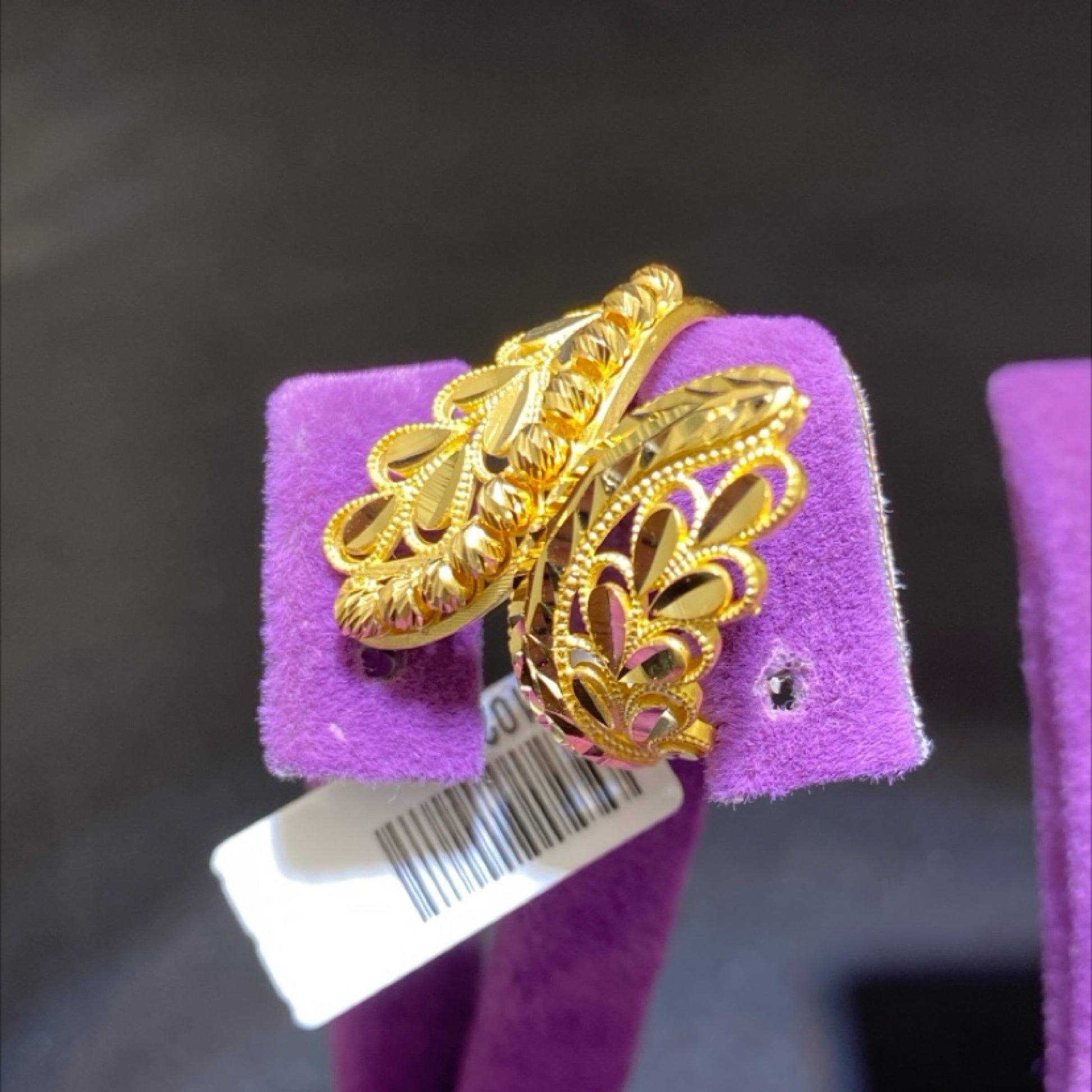 22 Ayar Altın Yüzük Başak Modern Tasarım 4.88gr Kadın - Y01029