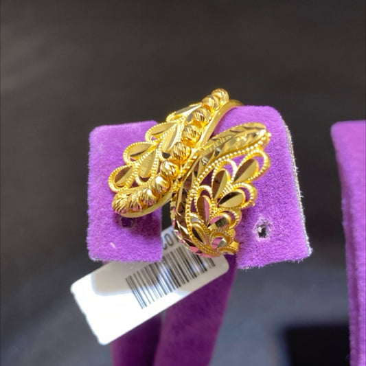 22 Ayar Altın Yüzük Başak Modern Tasarım 4.88gr Kadın - Y01029 - alternatif görsel