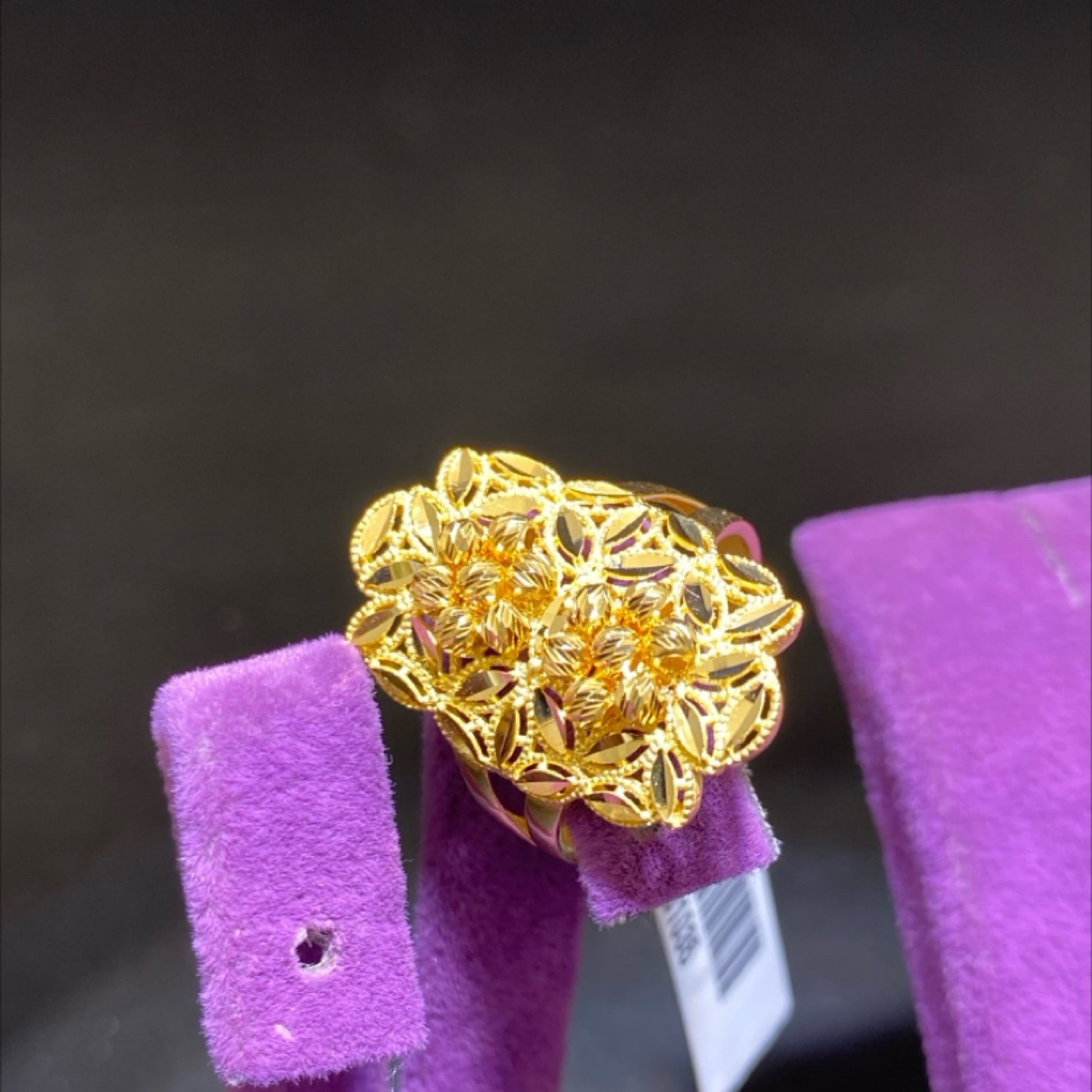 22 Ayar Altın Yüzük Başak Özel Tasarım 4.40gr 18 Numara Kadın - Y01035