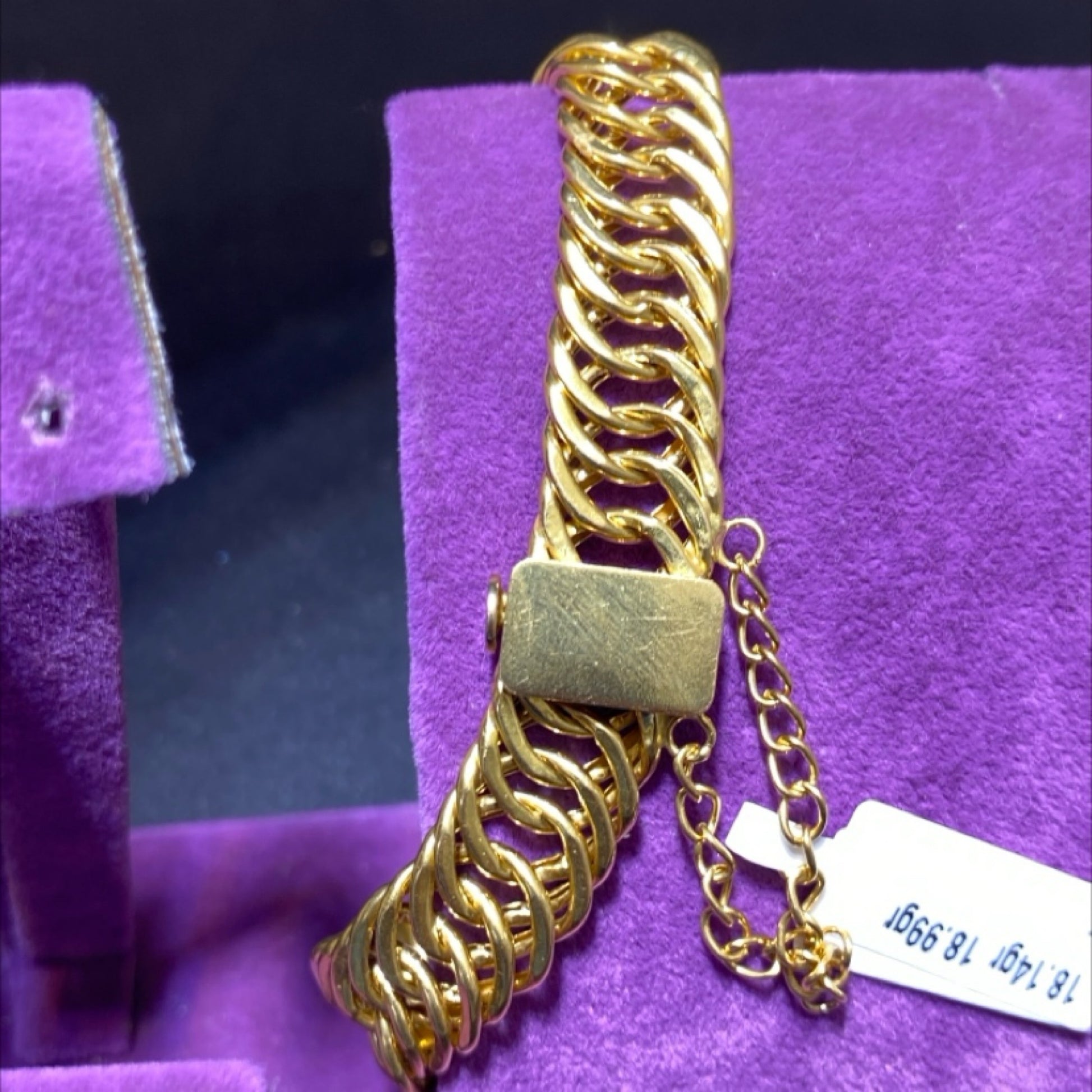 22 Ayar Altın Bilezik Paksoy Modern Tasarım 18.14gr Kadın - BZ01272