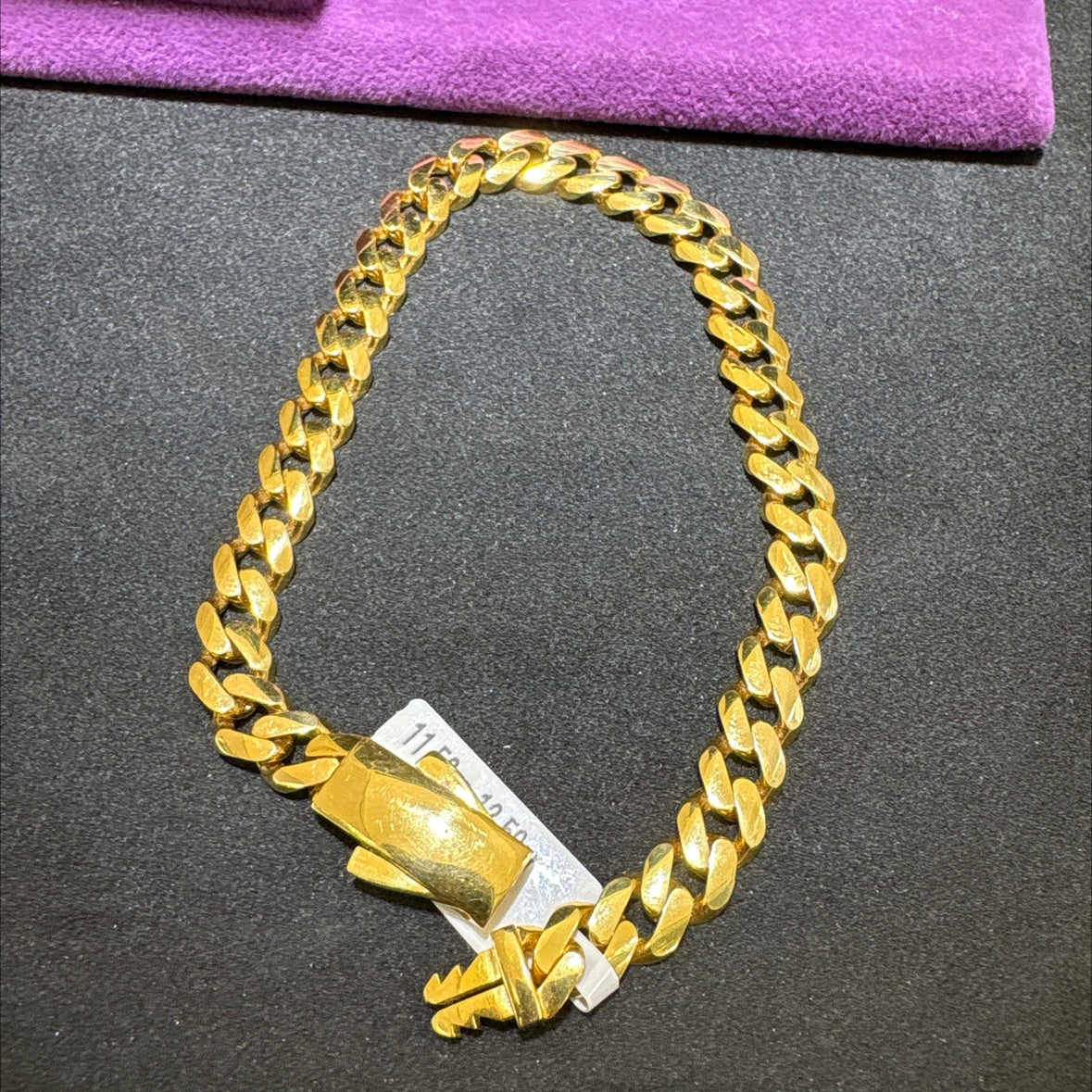 22 Ayar Altın Bileklik Gurmet El İşi 11.53gr 20 CM - B00974