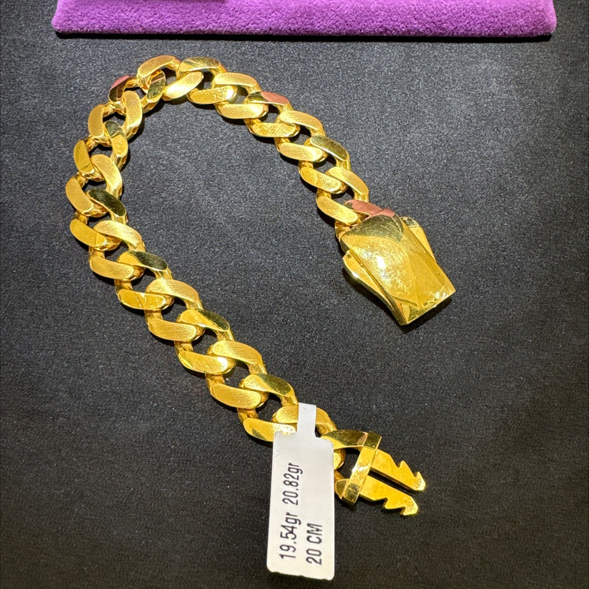 22 Ayar Altın Bileklik Paksoy Özel Tasarım 19.54gr 20 CM Kadın - B00973