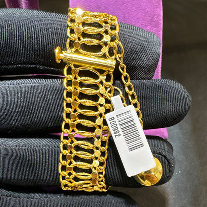 22 Ayar Altın Bileklik Fidan Tasarım 12.16gr Kadın - B00992