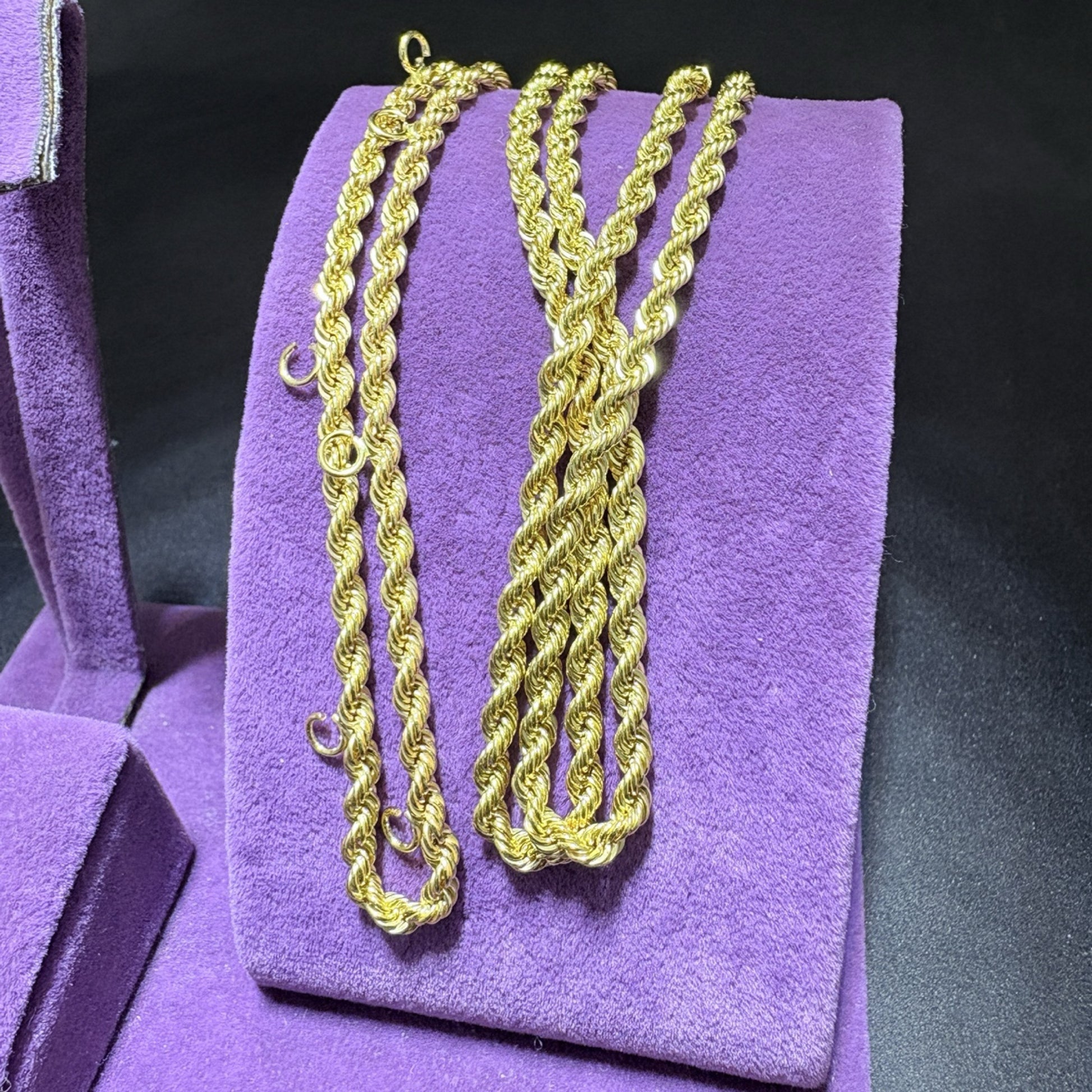 22 Ayar Altın Halat Özel Tasarım 10.04gr 60 CM Hediye - H00206