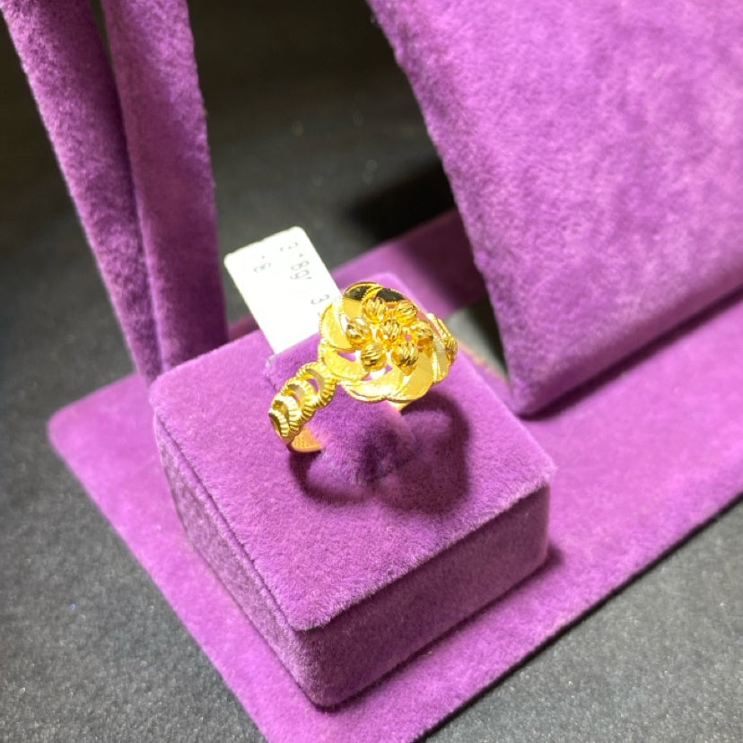 22 Ayar Altın Yüzük Dorika Modern Tasarım 3.18gr 18 Numara - Y01047