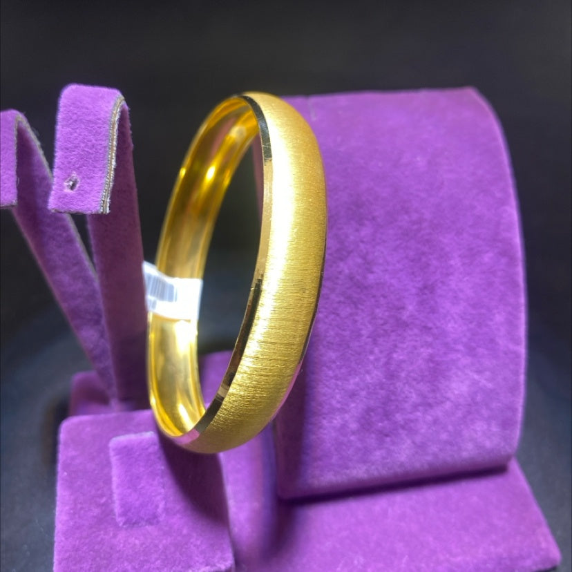 22 Ayar Altın Bilezik Kumlu Şarnel Modern Tasarım 12.82gr Kadın Paksoy - BZ01319