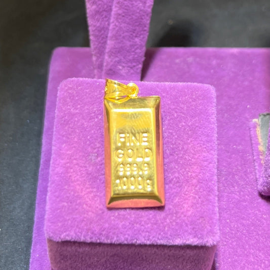 22 Ayar Altın Kolye Ucu Kilo Modeli Parlak El İşi 2.39gr Hediye Paksoy - C00321 - alternatif görsel