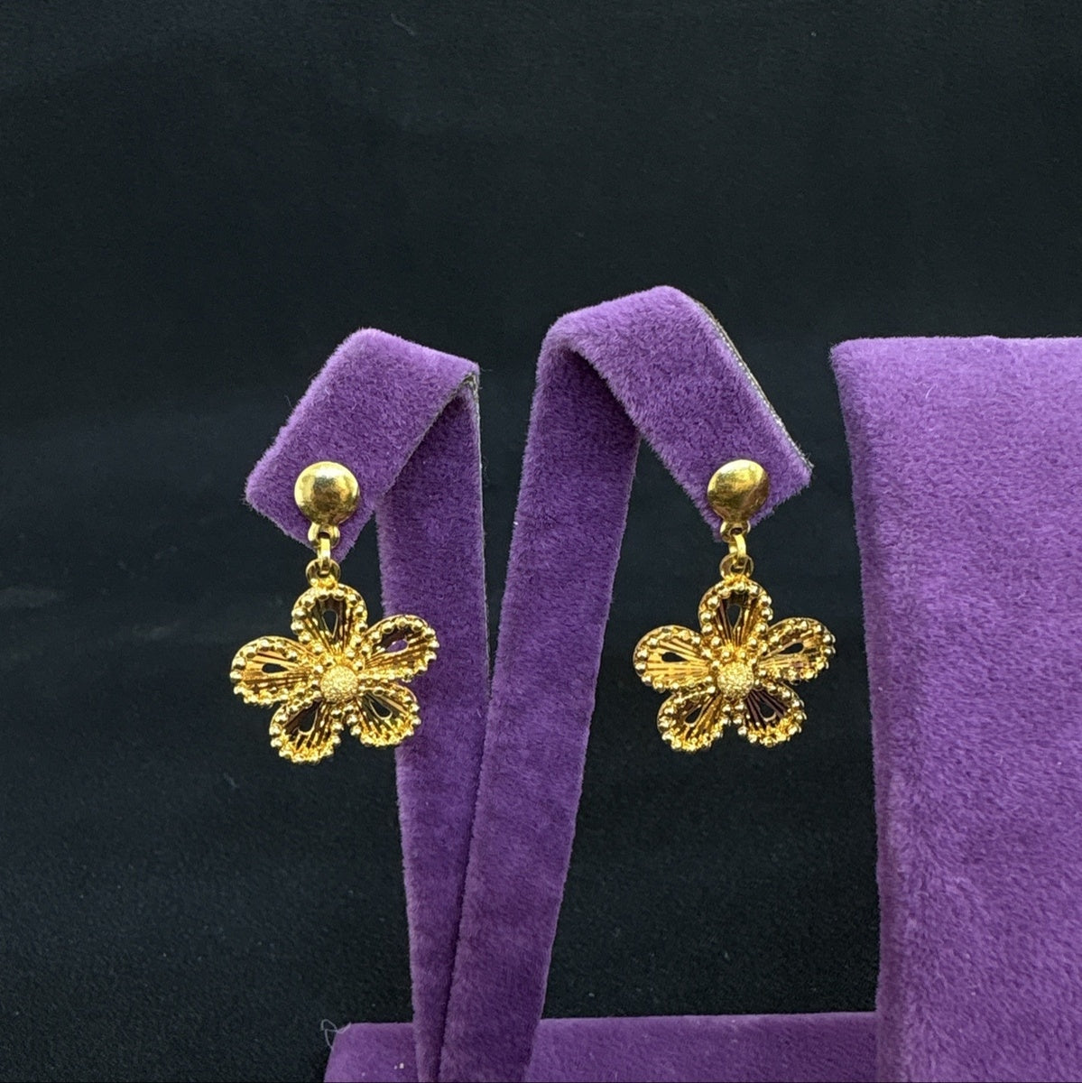 22 Ayar Altın Küpe Dorikalı Modern Tasarım 5.09gr Kadın - K000807