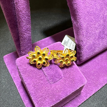 22 Ayar Altın Küpe Zarif Tasarım 3.15gr - K000667