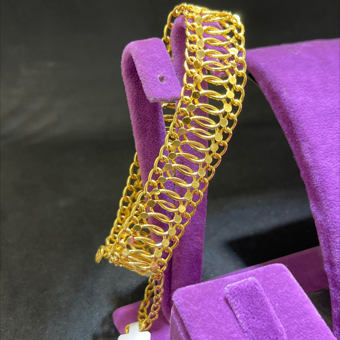 22 Ayar Altın Bileklik Fidan Özel Tasarım 12.19gr Kadın - B00934