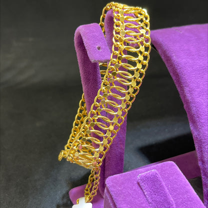 22 Ayar Altın Bileklik Fidan Özel Tasarım 12.19gr Kadın - B00934