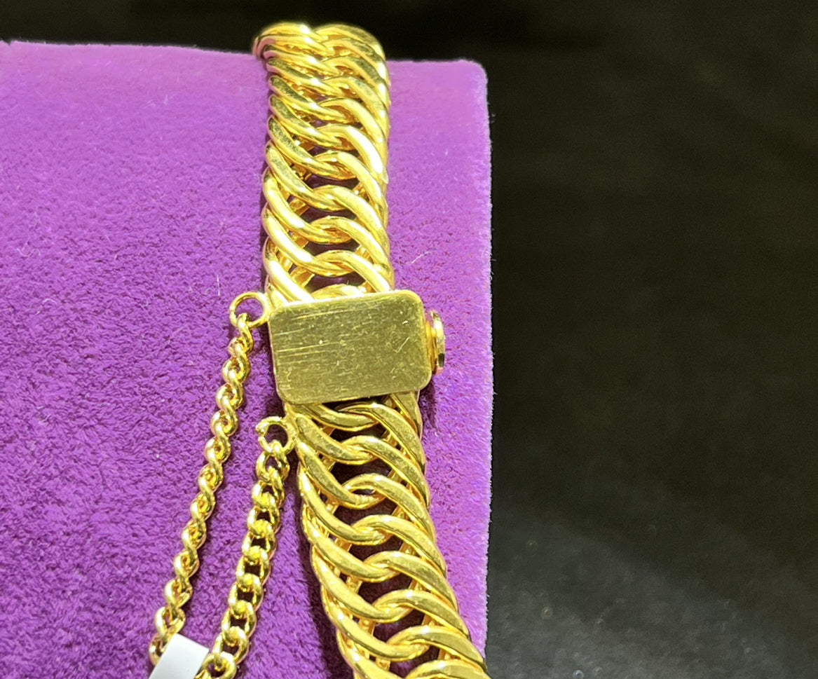 22 Ayar Altın Bileklik Paksoy Modern Tasarım 13.42gr Kadın - B00941