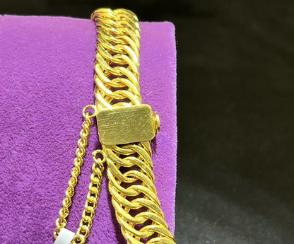 22 Ayar Altın Bileklik Paksoy Modern Tasarım 13.42gr Kadın - B00941