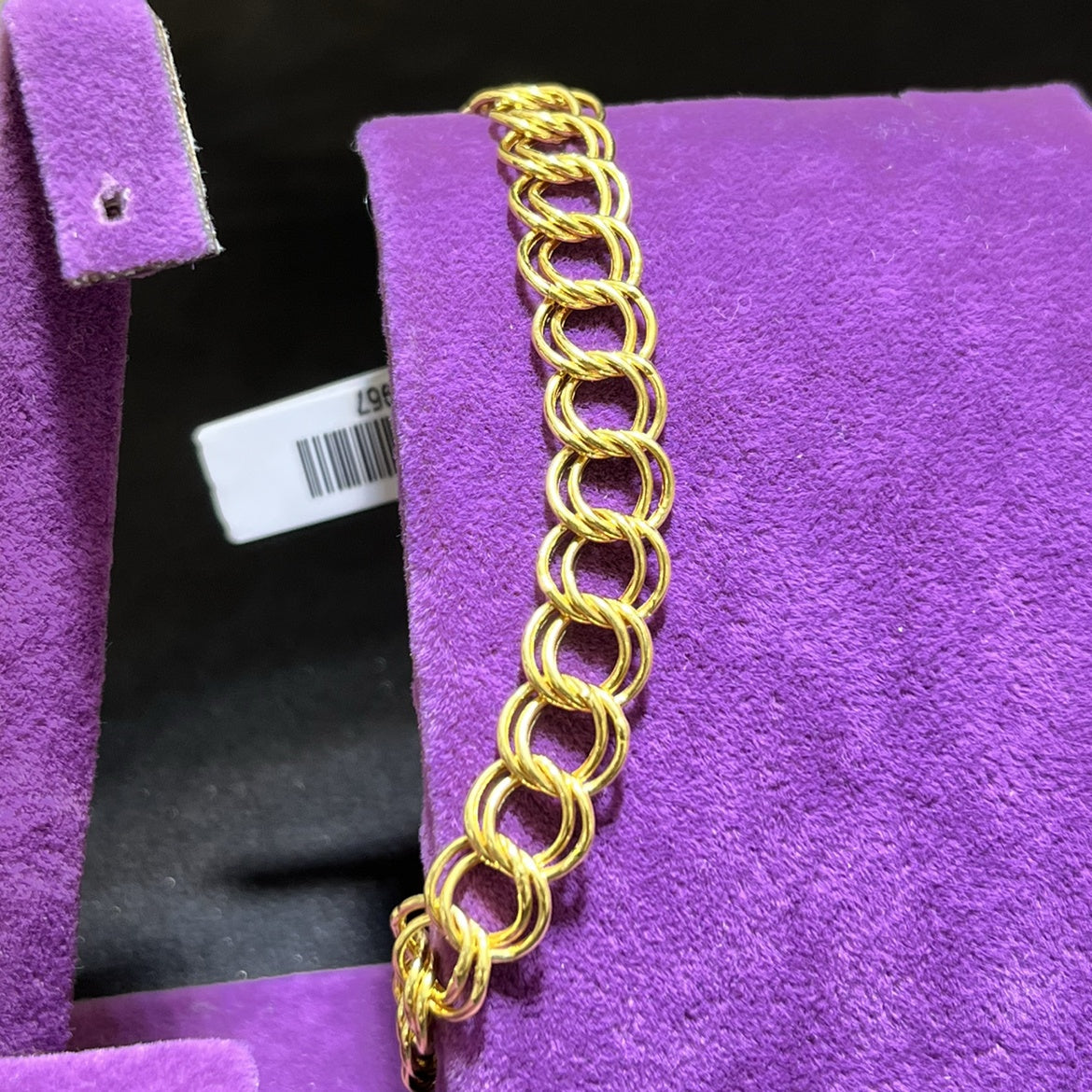 22 Ayar Altın Bileklik Samanyolu Özel Tasarım 10.80gr Kadın - B00953