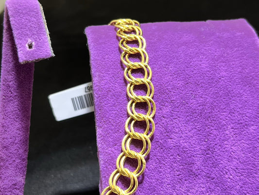 22 Ayar Altın Bileklik Samanyolu Özel Tasarım 9.25gr Kadın - B00954 - alternatif görsel