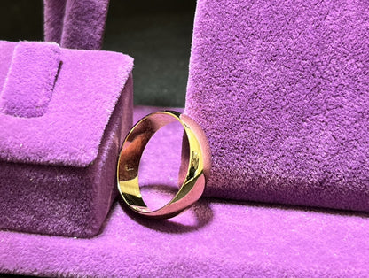 22 Ayar Altın Alyans Paksoy Modern Tasarım 3.02gr 18 Beden - AL00853