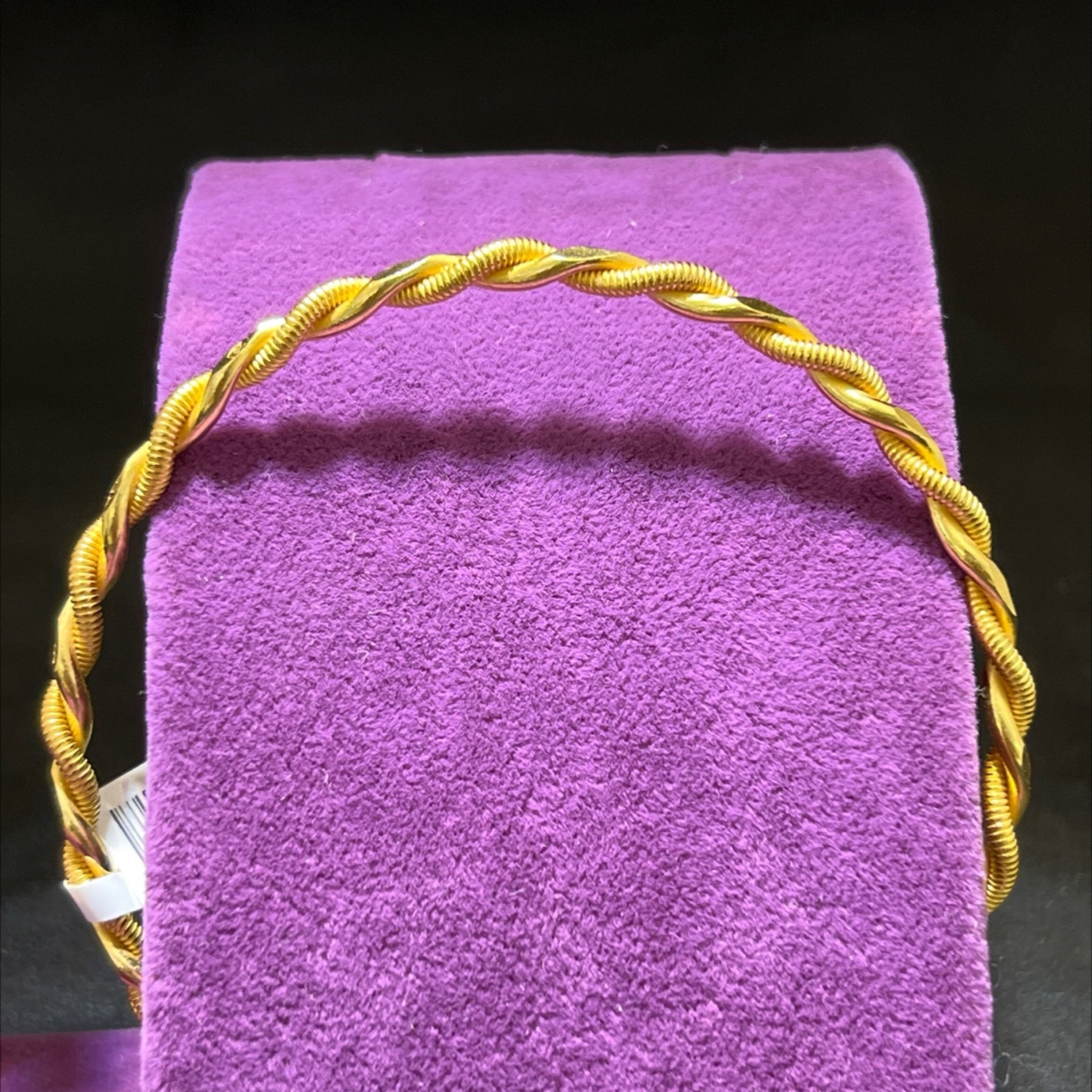 22 Ayar Altın Bilezik Kıvırcık Modern Tasarım 21.24gr Kadın - BZ01187