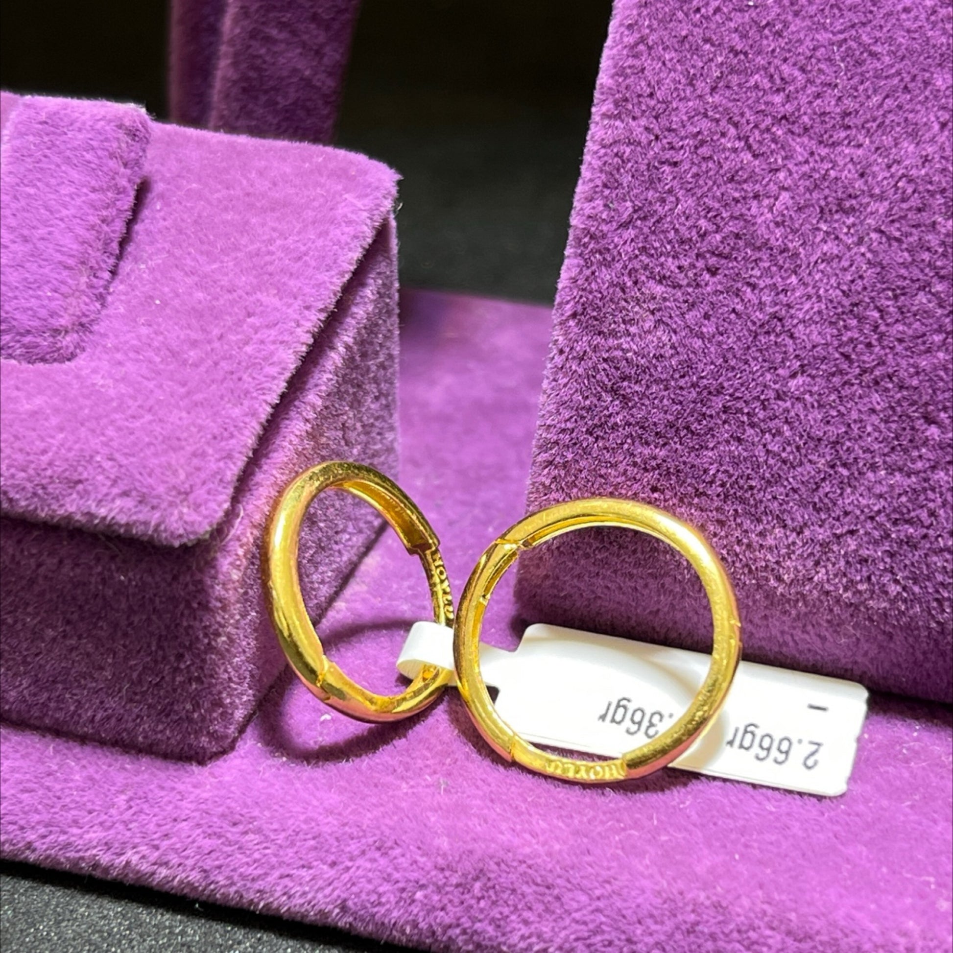 22 Ayar Altın Küpe Modern Tasarım 2.66gr Kadın - K00963